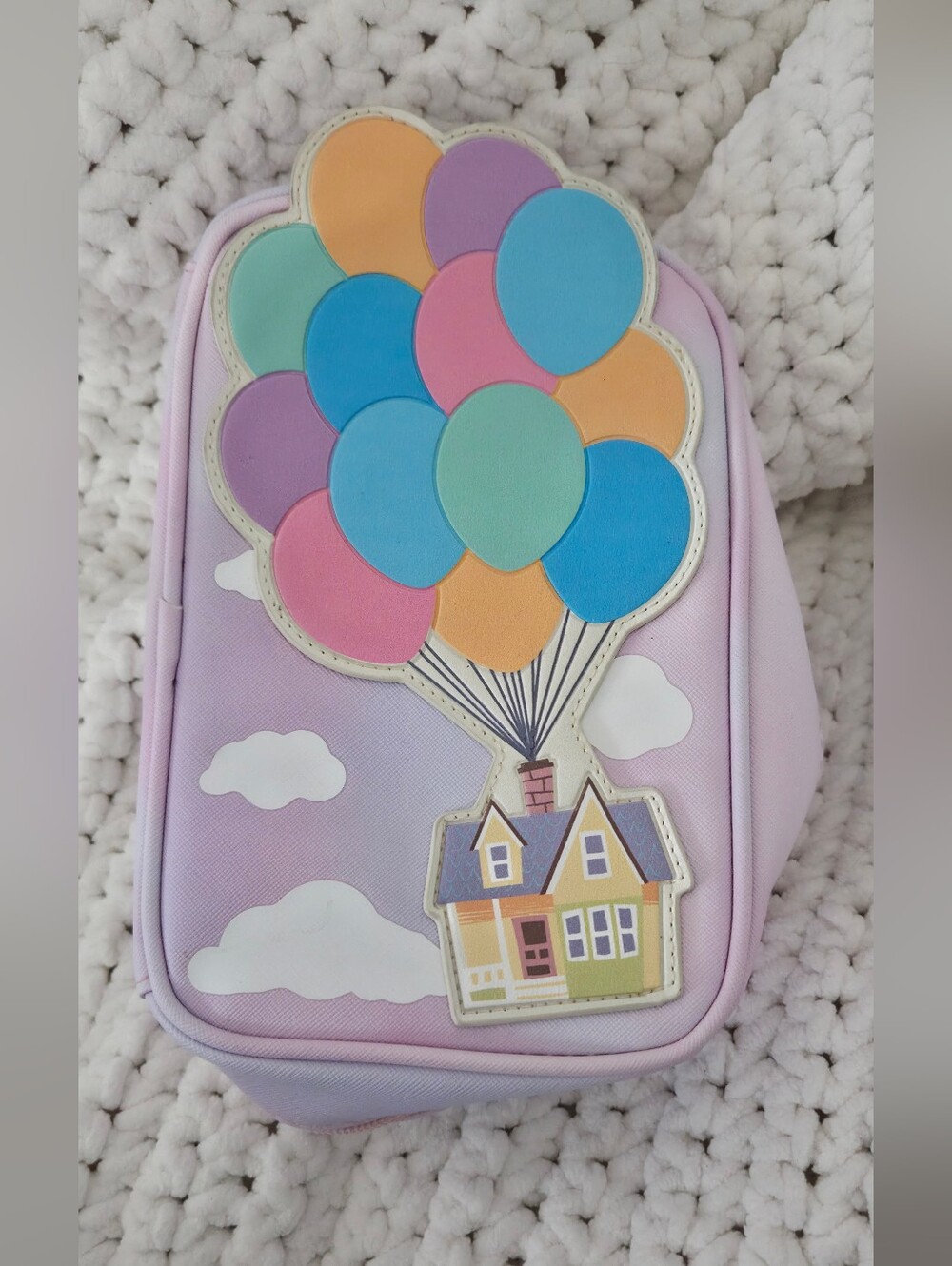 Loungefly Pastel Purple Balloon House Mini Backpack